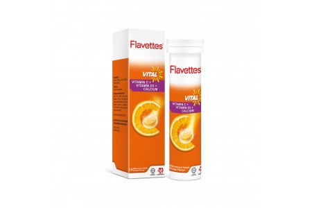 FLAVETTES VITAL EFF TAB (ORG) (15's)
